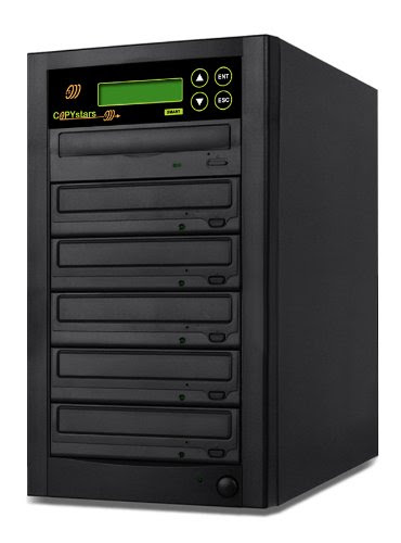 Copystars CD Dvd Duplicator 1 to 5 Sata 24x burner writer DVD copier