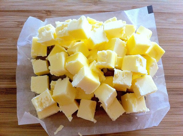 Unsalted Butter, Diced
