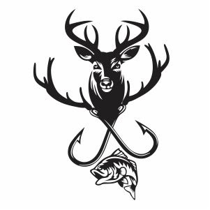 Deer And Fish Svg - 1921+ SVG File Cut Cricut - Free SVG Mobile