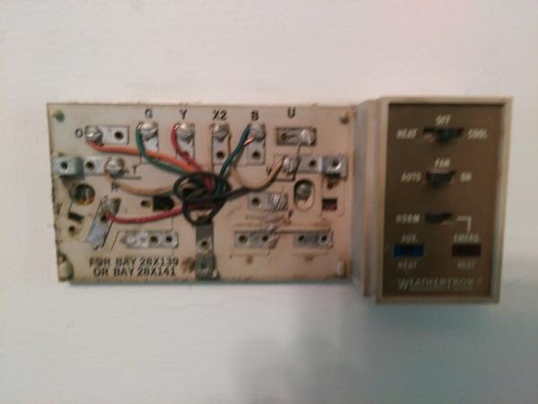 Trane Weathertron Thermostat Wiring / Trane Weathertron Heat Pump