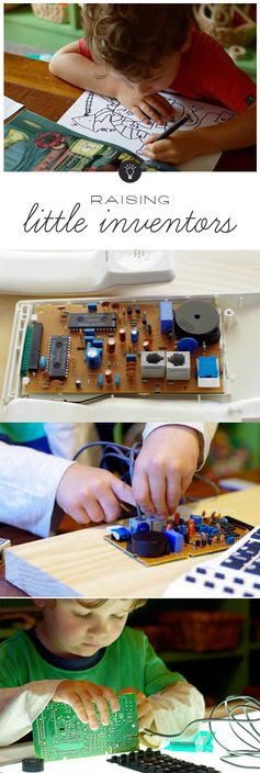 Great tips on encouraging the little inventors in our lives...