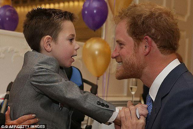 Prince Harry paid an emotional surprise visit to see Ollie in May after they met at the 2016 WellChild Awards, where he won the inspirational child category