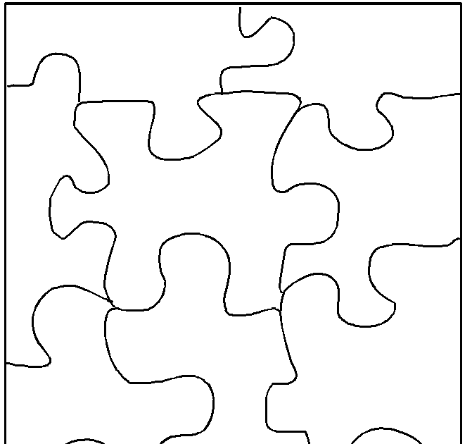 Free Print Puzzle Pieces Coloring Pages - Richard McNary's Coloring Pages