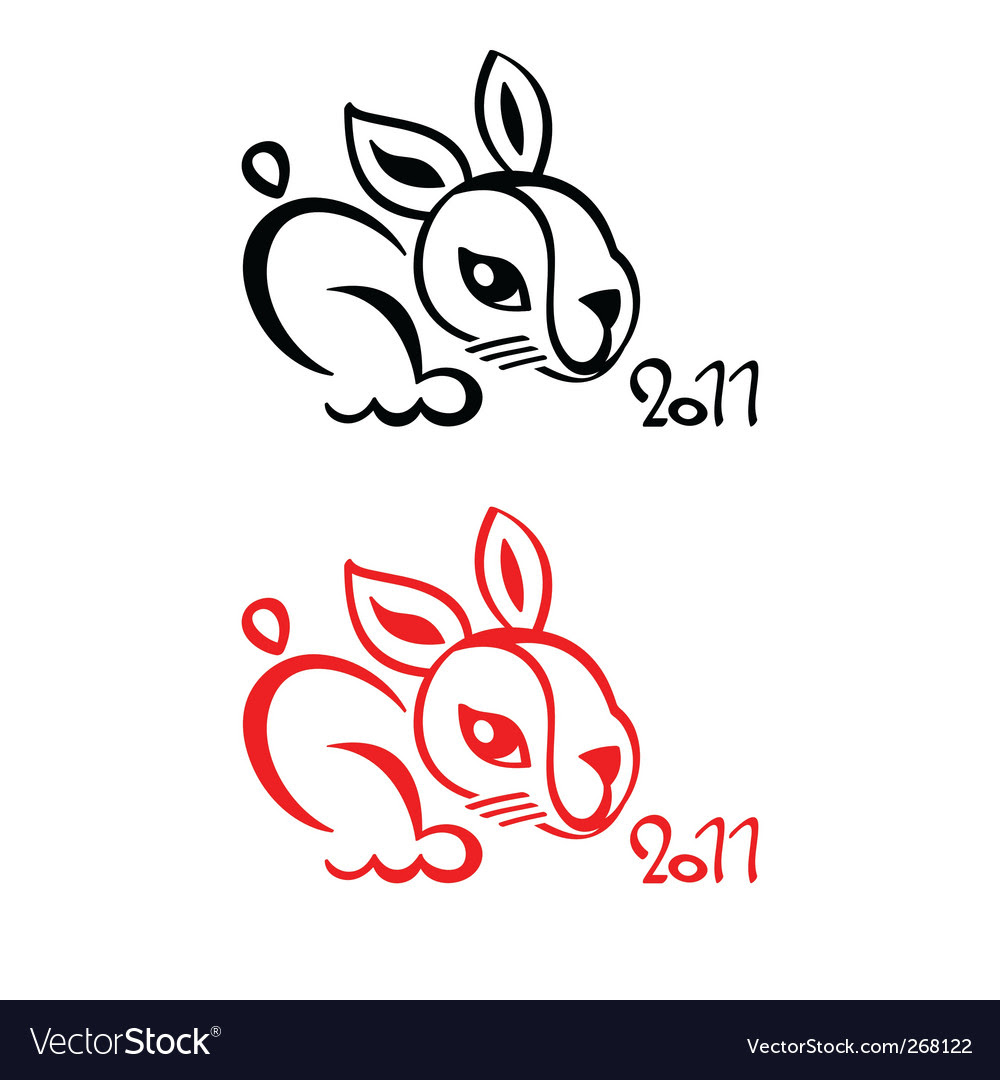Год кролика. Кролик символ года. Кролик символ года вектор. Кролик с табличкой. 24 год год кролика