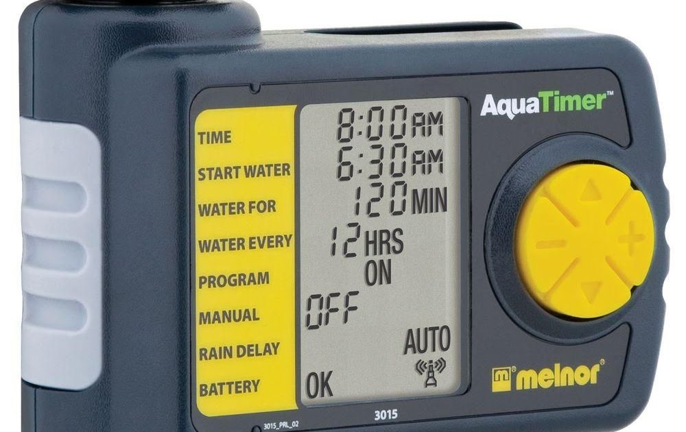 Home Depot Irrigation Timer - TIMEQW