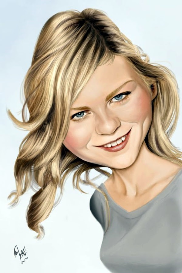 Portrait Caricatures Of Famous Peoples (10)