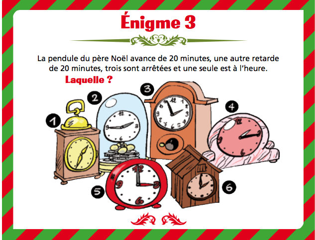 Devinettes calendrier de l'avent cm2 225685-Devinettes calendrier de l