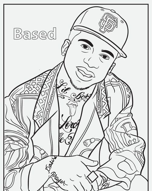 18 Rapper Coloring Pages - Printable Coloring Pages