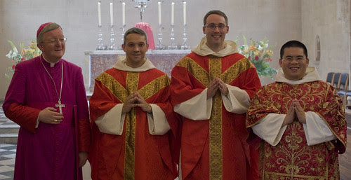 The Archbishop and his Newly Ordained