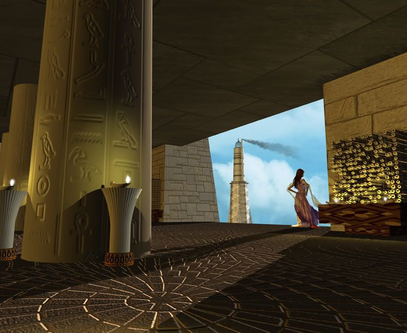 the Analog illo by William Warren for Unburning Alexandria