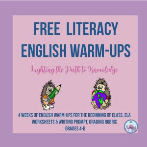  Free Literacy English Warm-Ups