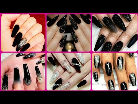 The Best 13 Gel Nail Ideas 2021 Black - factdesignmoderns