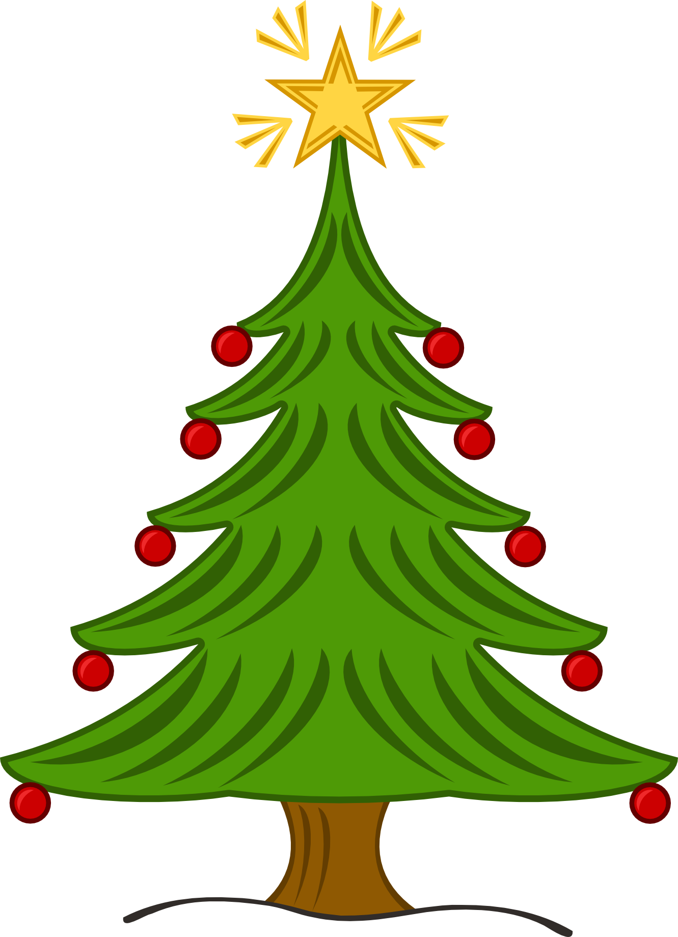 Weihnachtsbaum Clipart Png - Weihnachtsmotiv