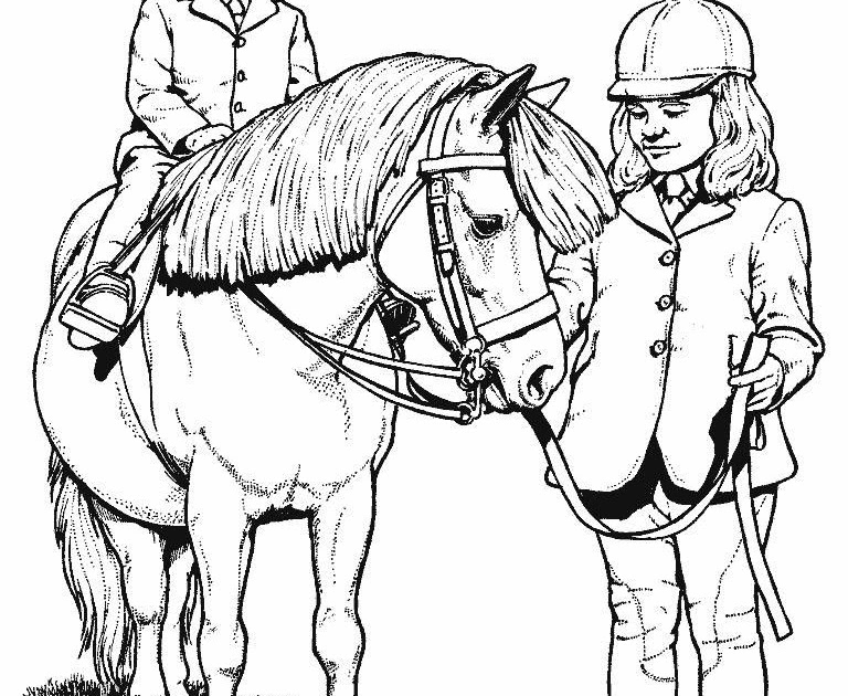 Printable Horses Jumping Coloring Pages - canvas-er
