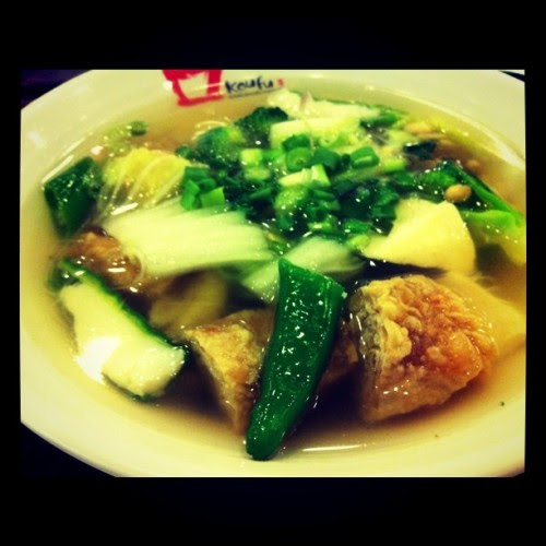 After 8 hrs of starving.. (Taken with instagram)