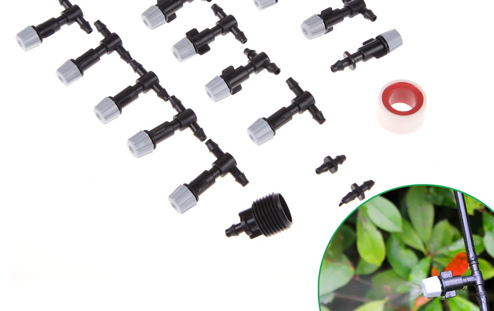 Gypseatree Buy Garden Mist Cooling System 15 Pieces Sprayers