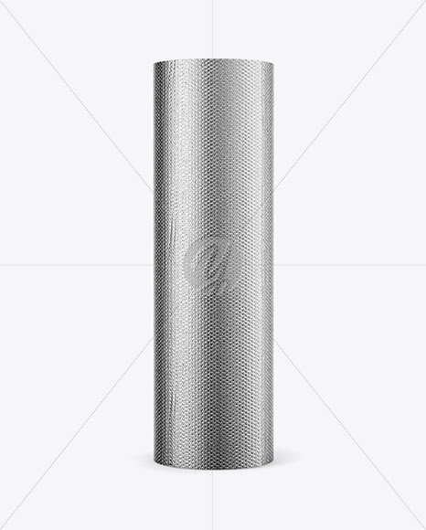 Download Foil Packaging Mockup Free Double Bubble Foil Roll Mockup In Object Mockups On Yellow PSD Mockup Templates