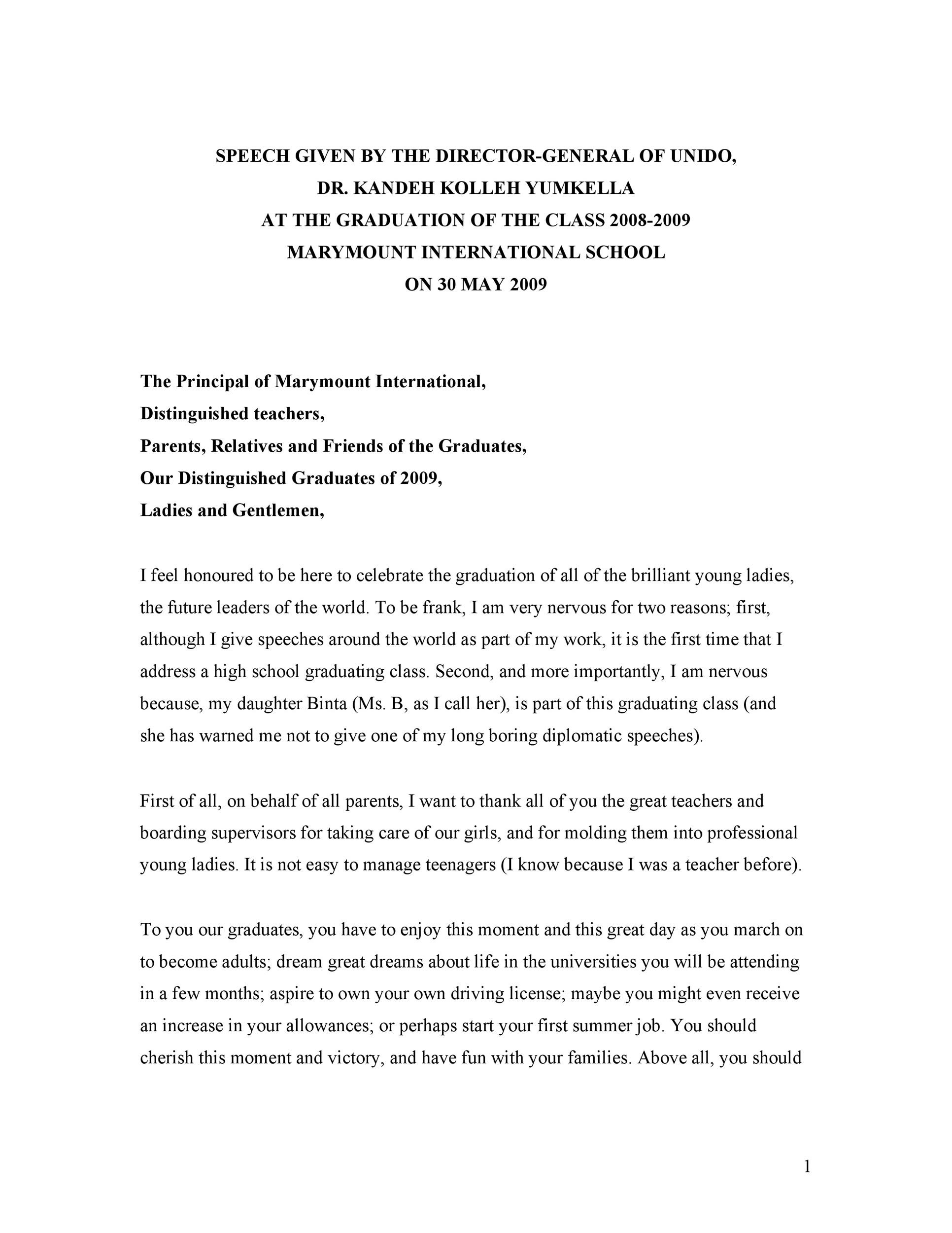 Perfect Ideas: Graduation Speech Ideas For Teachers