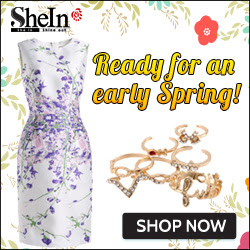 Get ready for an early spring with new fashions daily at SheIn.com