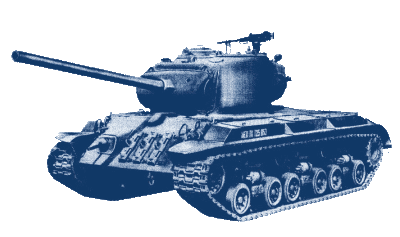 A generic U.S. World War II tank, a derivate o...