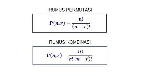 Rumus Kombinasi Dalam Matematika - Rumus Matematika