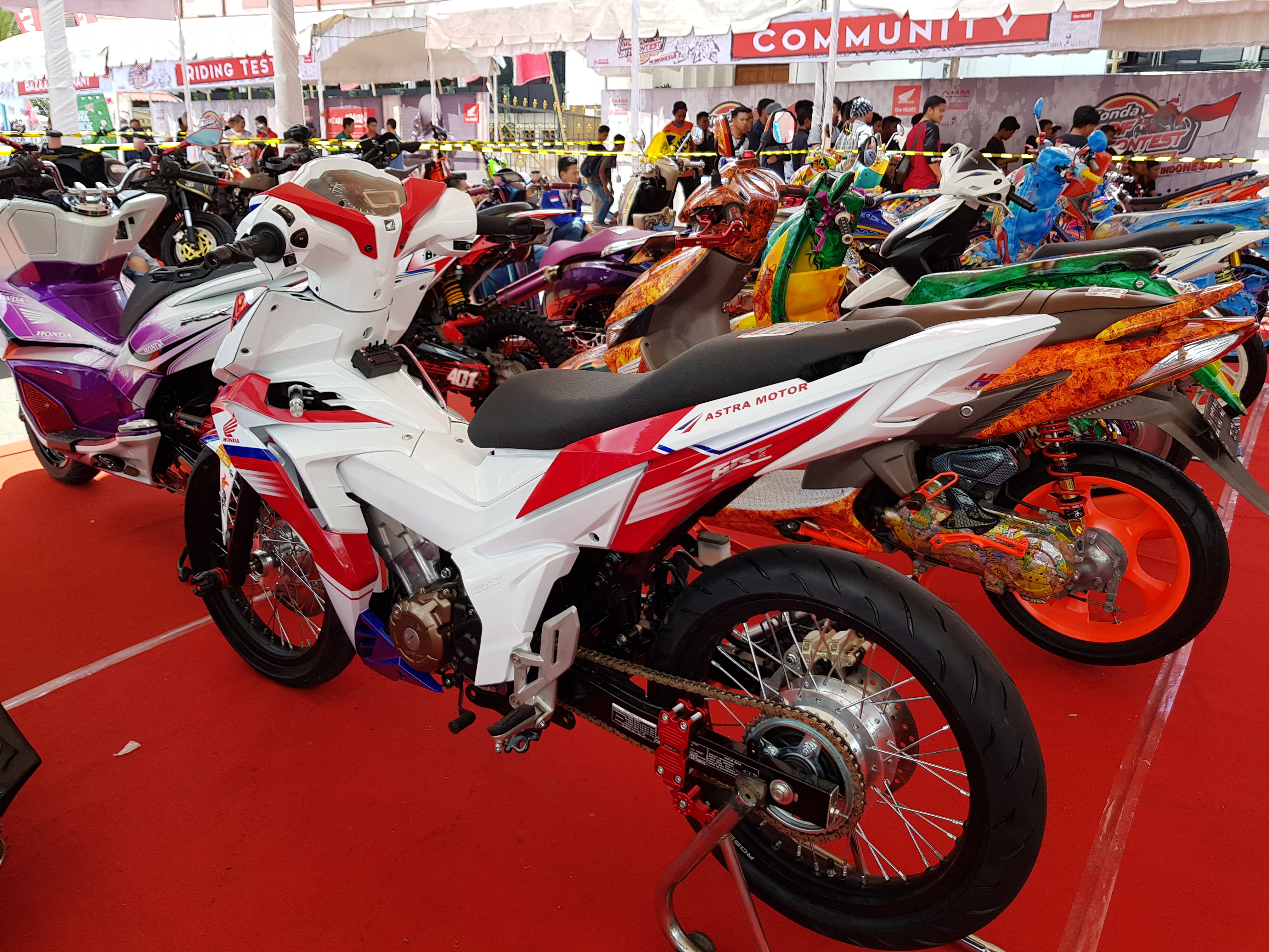 Honda Modif Contest 2018 Dukung Kreativitas Anak Muda Trio Motor Honda Modif Contest 2018 Dukung Kreativitas Anak Muda Trio Motor