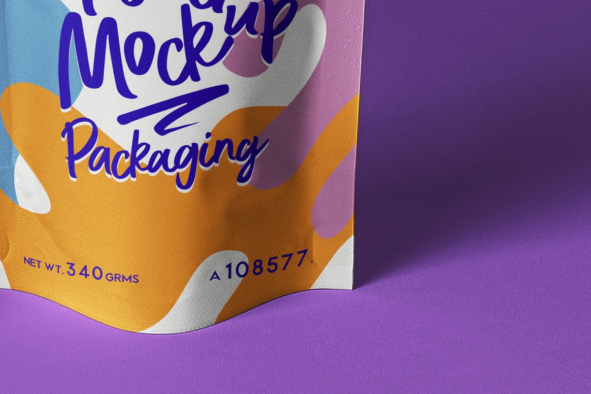 Download 878+ Pouch Packaging Mockup Psd Free Download Yellow ...