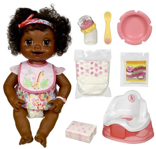 Baby Dolls For Toddlers Baby Alive African American Learns To Potty