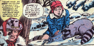 Anyone else think that a bear trap might have cut that racoon clean in half?