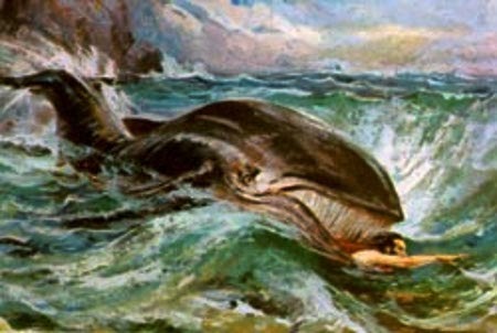 Doa Nabi Yunus Dalam Perut Ikan Paus ( Nabi Yunus senantiasa menasihati