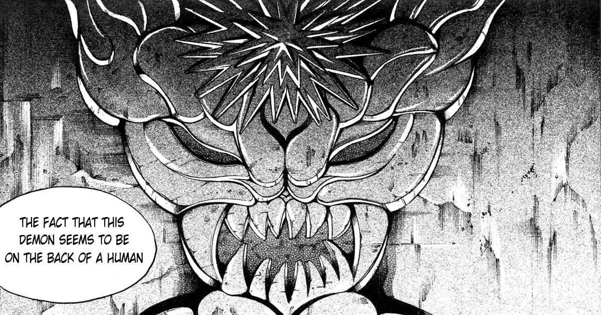 Baki Demon Back : Customize your avatar with the baki demon back and