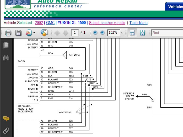 2001 Yukon Denali Wiring Diagram 03 Camry Fuse Diagram Wiring Schematic For Wiring Diagram Schematics