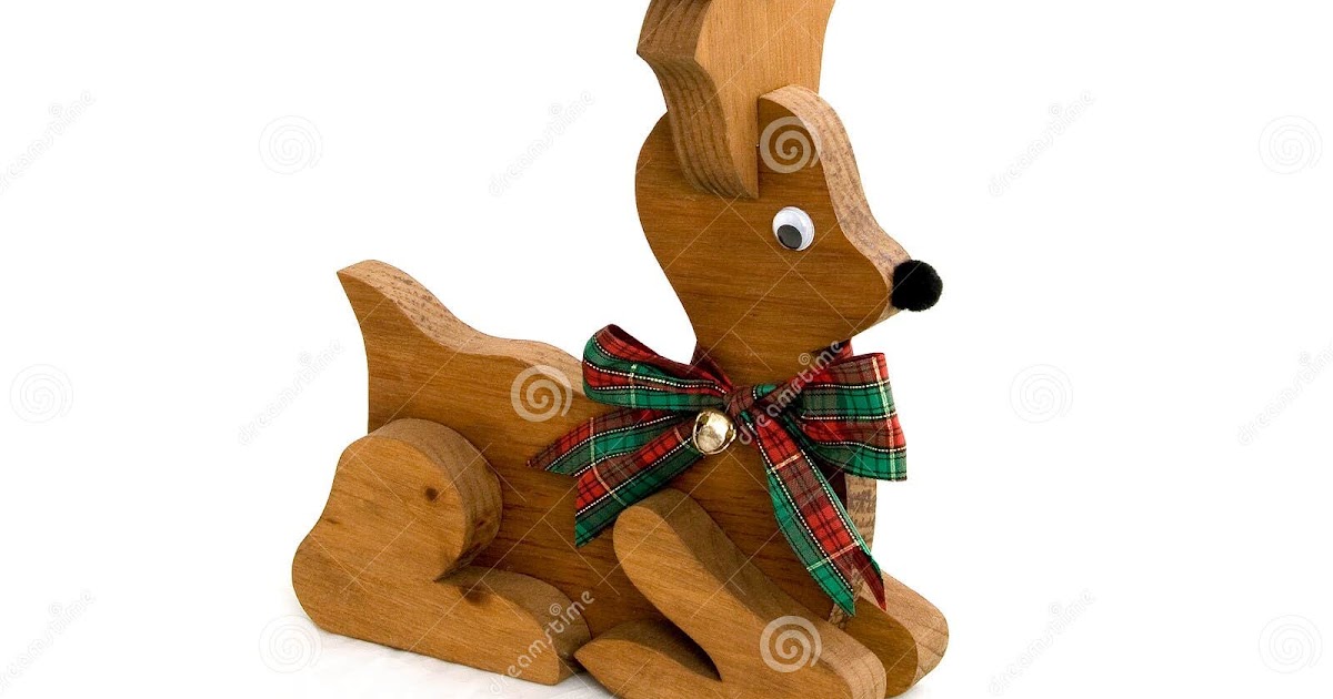 Free Printable Wooden Reindeer Pattern
