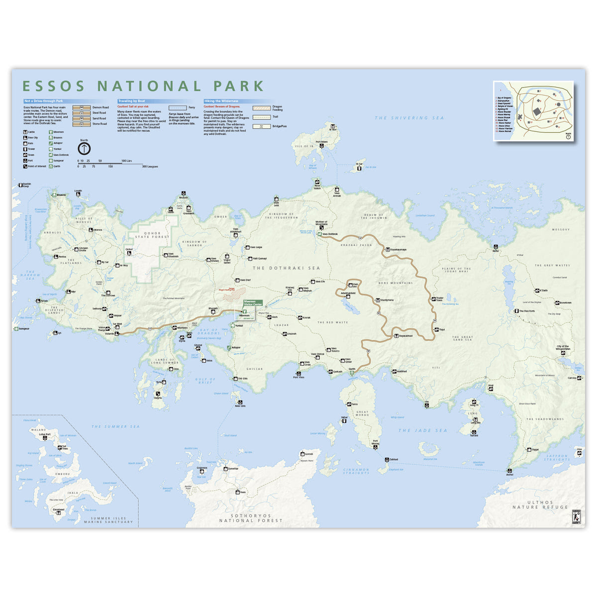 Full Game Of Thrones Map Essos