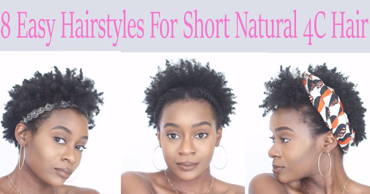 Short Natural Hairstyles For Black Women 4c Hairstyle Guides