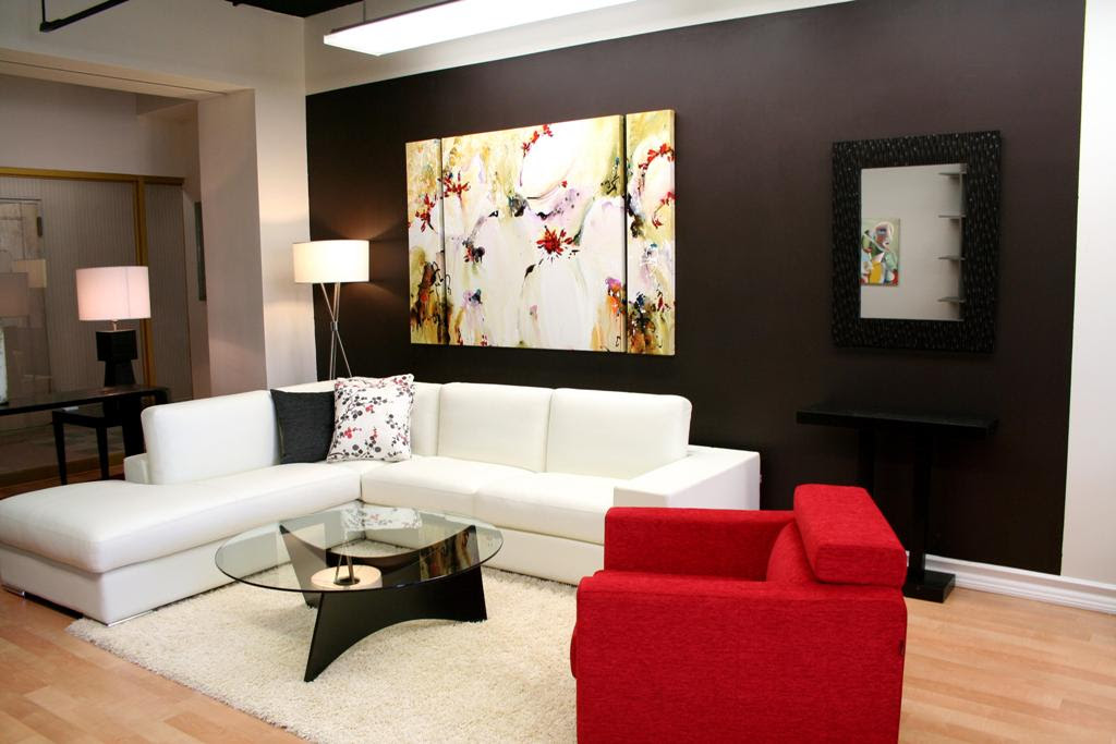 Living Room Simple Modern Living Home Interior Design Home