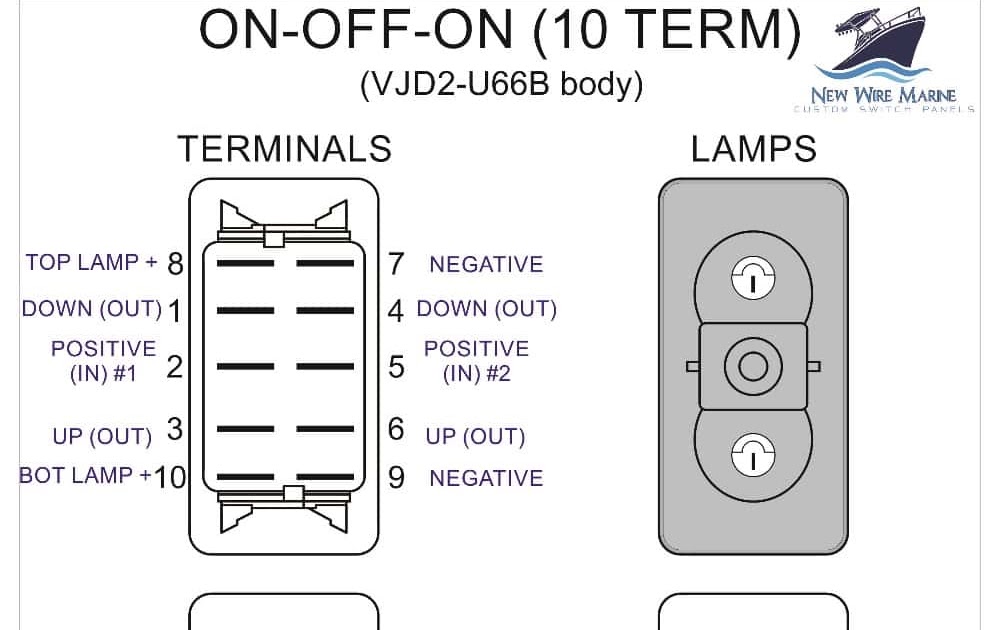 2 Prong Toggle Switch Wiring Diagram