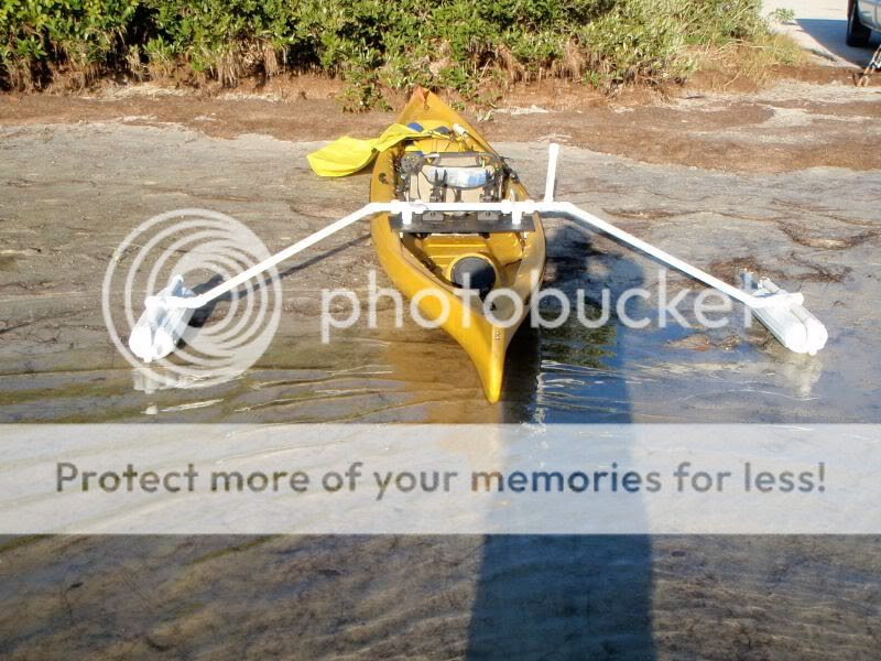 Fishing Boat: Diy pvc kayak outriggers
