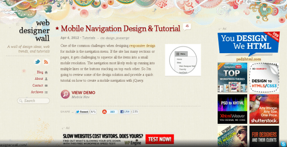 على شبكة الإنترنت مصمم ستريت Web Designer Wall