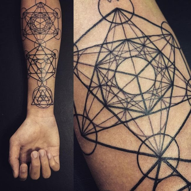 105 Cool Flower  of Life  Tattoo  Ideas The Geometric 