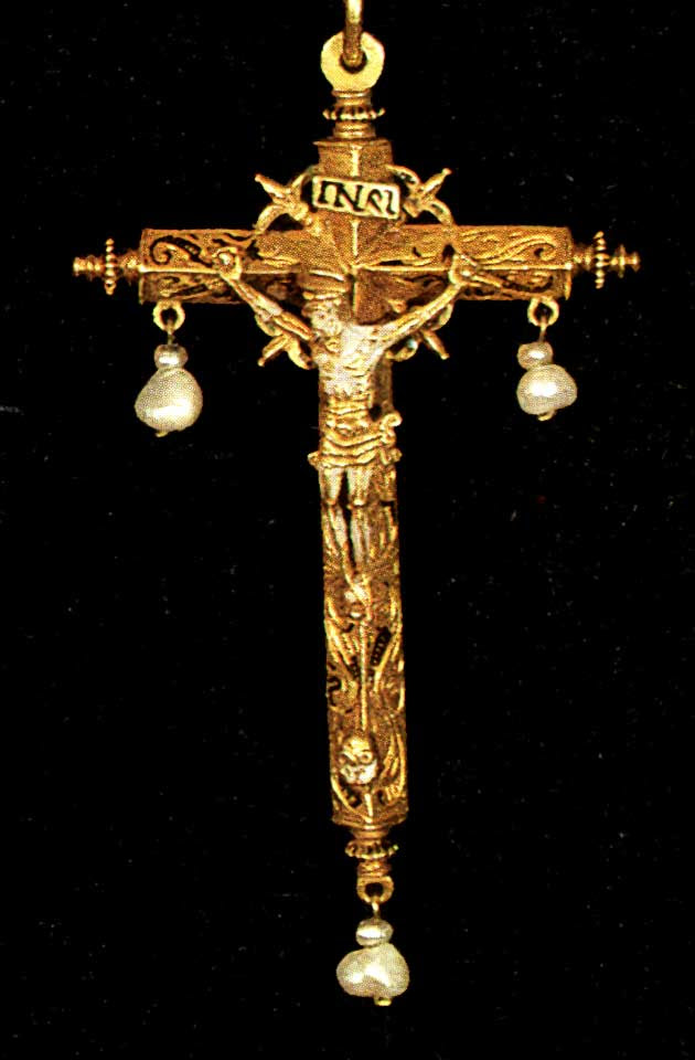 Gold-crucifix