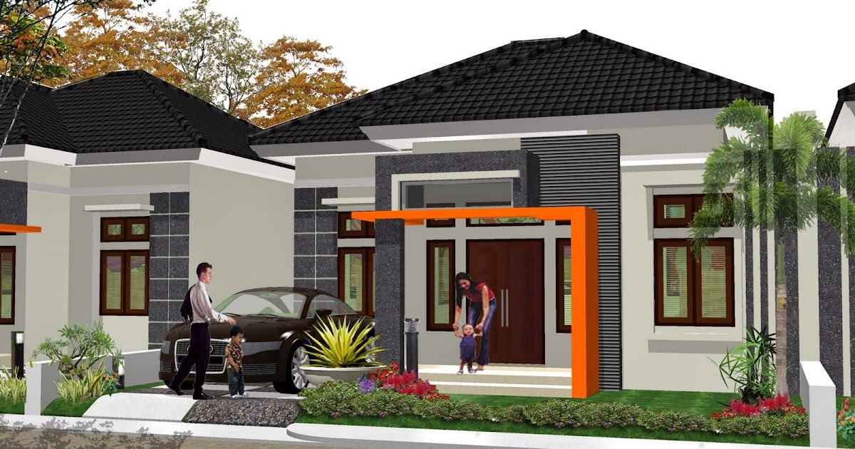 Desain Rumah Menyamping Minimalis Desain Rumah Minimalis Modern