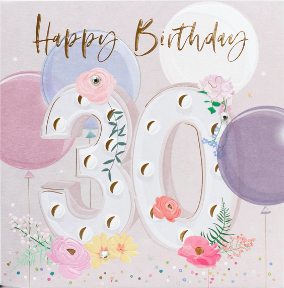 Happy 30Th Birthday Female Images : Celebrations Occasions Lovely ...