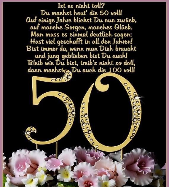Netter Geburtstagsspruch Zum 50
