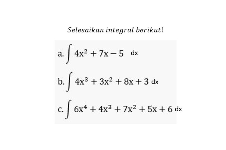 Soal Cerita Polinomial