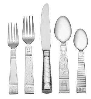 75% off Mikasa Village of Sienna 20 Pc. Flatware Service for 4