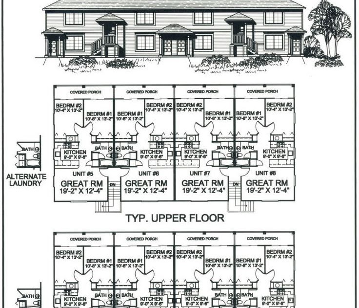 815-sq-ft-2-bdr-unit-apartment-house-plan-ideas-pinterest-home-design