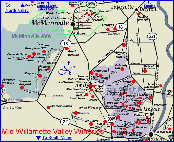 33 Willamette Valley Winery Map Pdf Maps Database Source