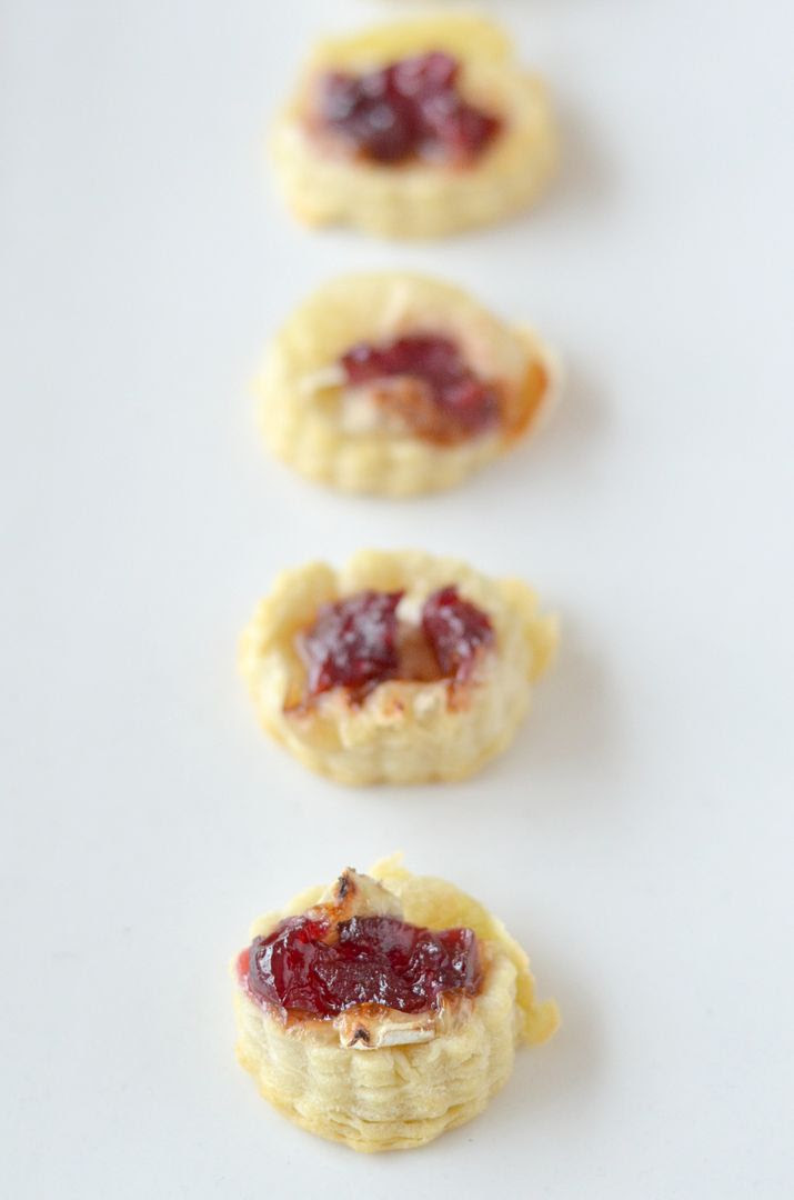Cranberry & Brie Bites