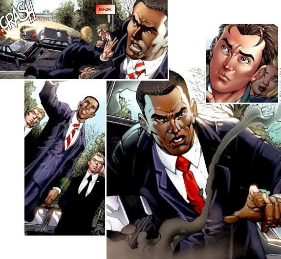 Homem-Aranha encontra Barack Obama